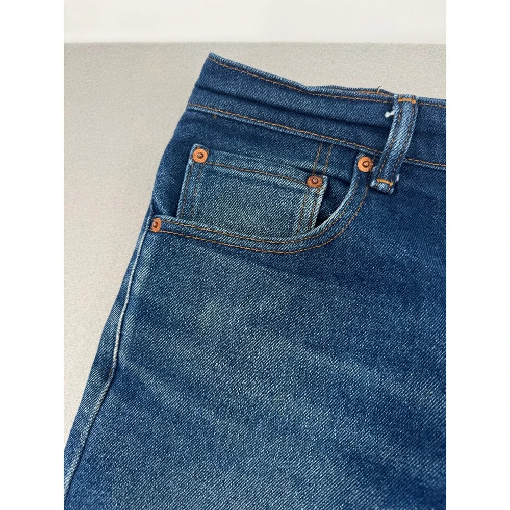 Levis 517 Bootcut Jeans Mens 36x32 Blue Denim Western Americana Medium Wash
